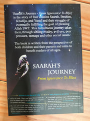 Saarah's Journey from ignorance to Bliss- Part 1