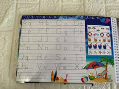 Kids learning binder