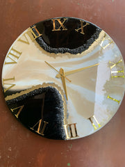 Resin wall clock.