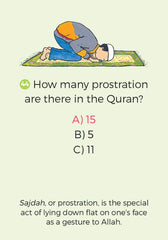 Quran quiz cards