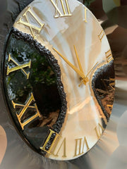Resin wall clock.