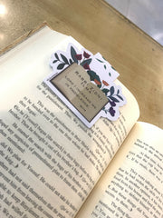 Magnetic bookmark with Islamic / Quran verses