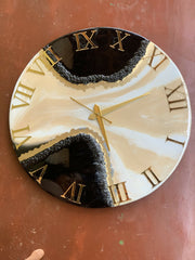 Resin wall clock.