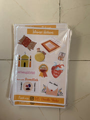 Islamic sticker sheets for exhibition (set of 2) - The Islamic Kid Store
