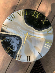 Resin wall clock.