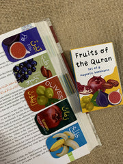 Fruits of the Quran magnetic bookmarks (set of 5)