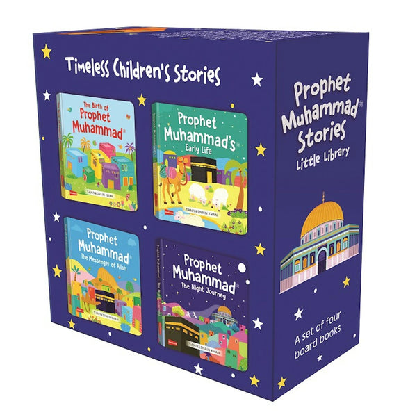 Prophet Muhammad Stories - Little Library (4 Board Books Set).