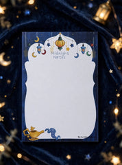 Cute Tearable Notepad – Midnight Notes | Islamic Stationery
