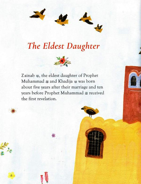 Daughters of Prophet Muhammad Goodword - A beautifully written and illustrated book exploring the lives of Zainab, Ruqqayah, Umm Kulthum, and Fatimah, daughters of the Prophet Muhammad. Discover captivating stories about their parents, growing up near the Kabah, marriage, motherhood, and their significant contributions to the spread of Islam. An inspirational narrative providing valuable lessons for believers across generations