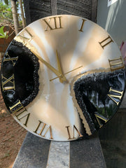 Resin wall clock.
