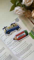 Islamic Magnetic Bookmarks 2 pcs with Quran Quotes