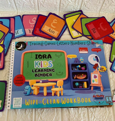 Kids learning binder