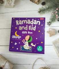 Ramadan and Eid gift box captures the joy, traditions, and cultural significance of these special occasions, making it a perfect gift for young readers