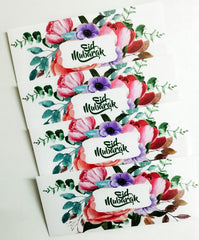 Eid Mubarak envelopes - premium 23 gsm paper with beautiful designs