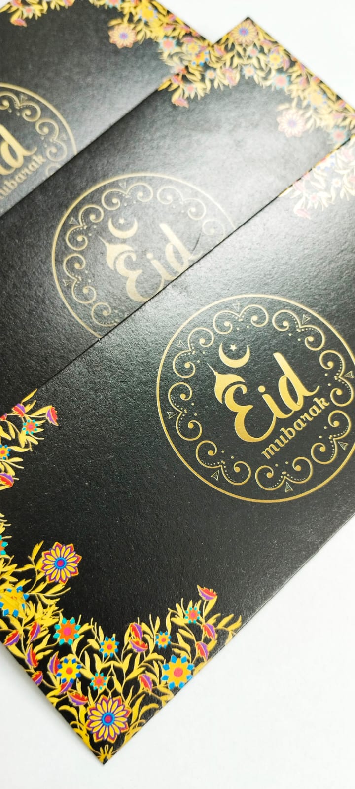 Eid Mubarak envelopes - premium 23 gsm paper with beautiful designs