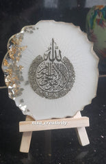 Resin table frames