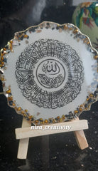 Resin table frames