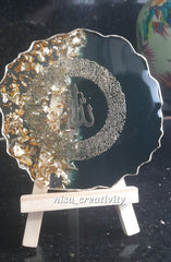 Resin table frames