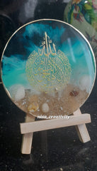 Resin table frames