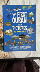 My first quran with pictures Original but damaged