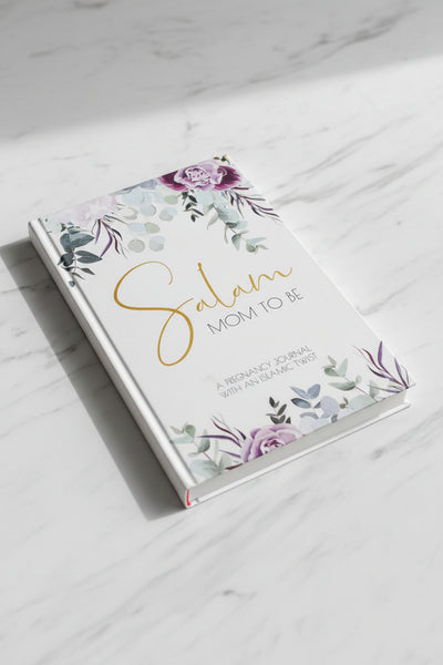Salam Mom To Be – Islamic Pregnancy Journal | Weekly Tracker with Duas, Milestones & Reflections