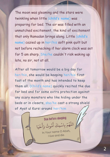 Moonlit Miracles: A Ramadan Tale (for girls).