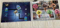 Kids learning binder