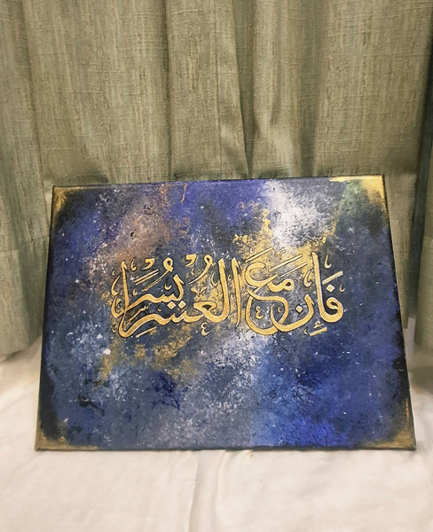 Fa I innamal usri yusra
