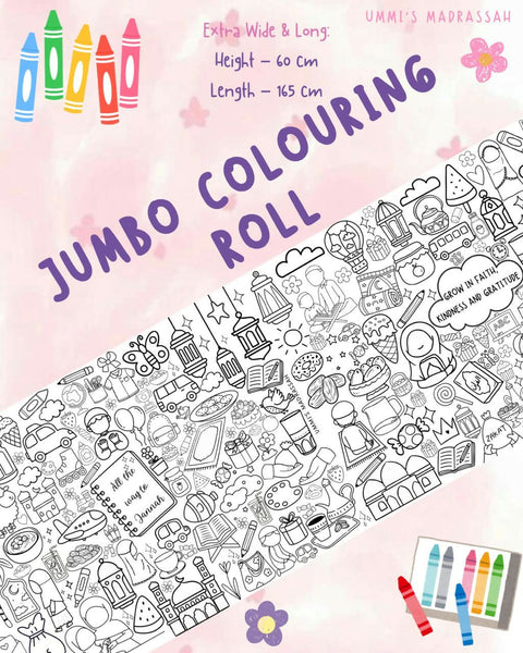 Jumbo colouring roll