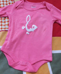 Arabic custom Name (embroidered) Onesie