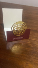 Bismillah coin bookmark (18k gold plated)