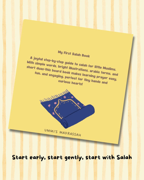 My first salah book (boys)