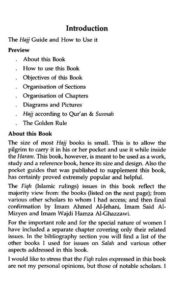 how to perform hajj book