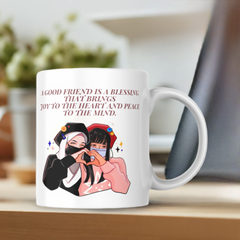 "Sip in Style: Celebrate Friendship with Our Inspirational Mugs!"