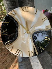 Resin wall clock.