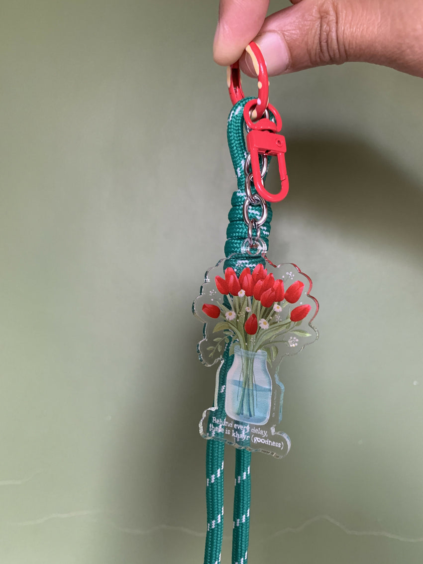 Islamic acrylic keychain | Keychain with Islamic message