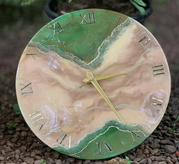 resin wall clock.