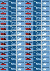 Personalised Waterproof Name Stickers for Boys and Girls