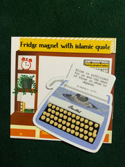 Islamic fridge magnet.