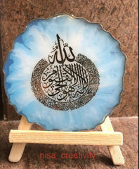 Resin table frames
