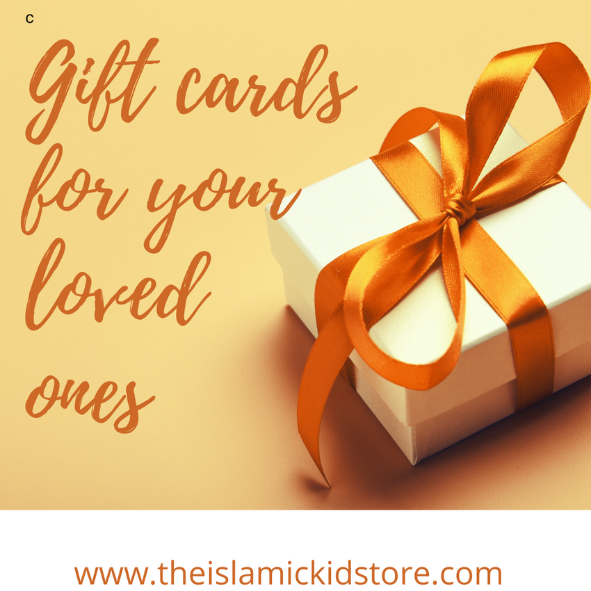 Gift card for your loved ones