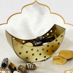 Moon gold basket