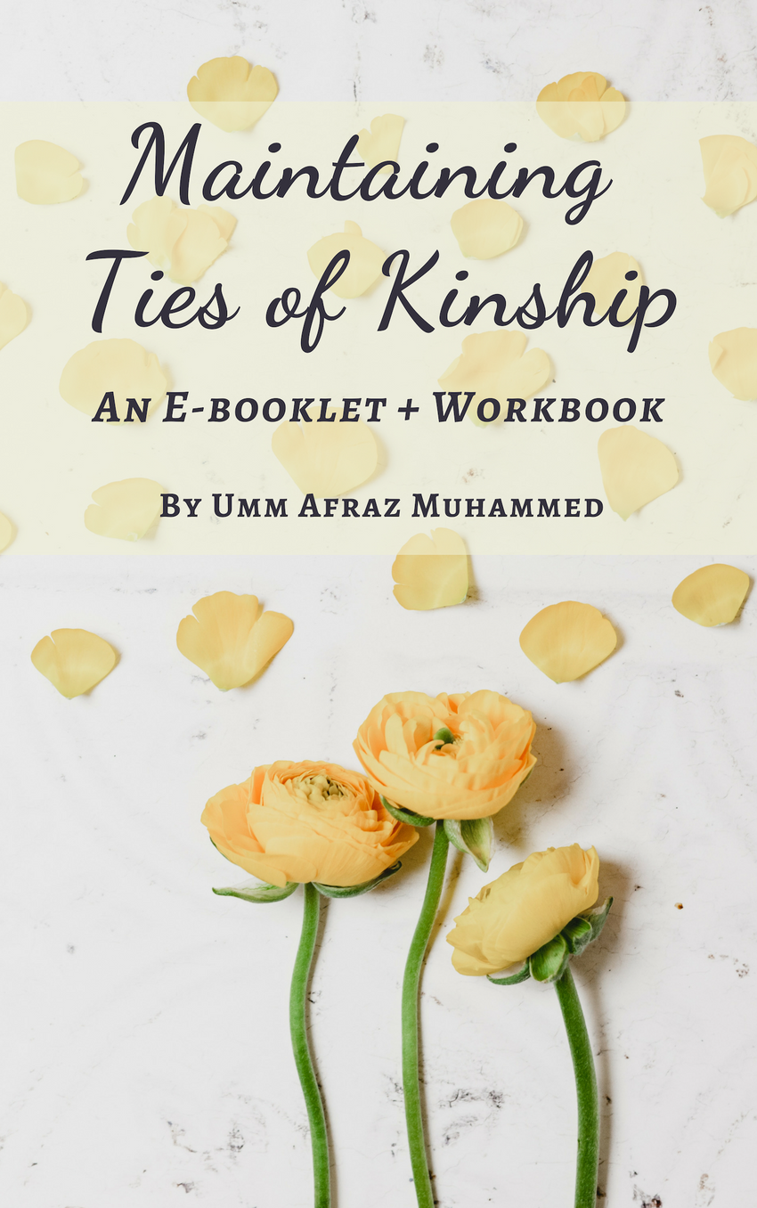 Maintaining Ties of Kinship E-booklet + Workbook - The Islamic Kid Store