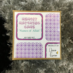 NAmes of Allah memory Game - The Islamic Kid Store