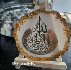 Resin table frames