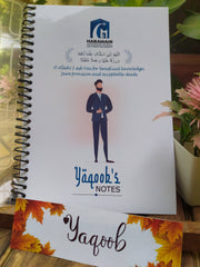 Man With Beard Customized Notebook