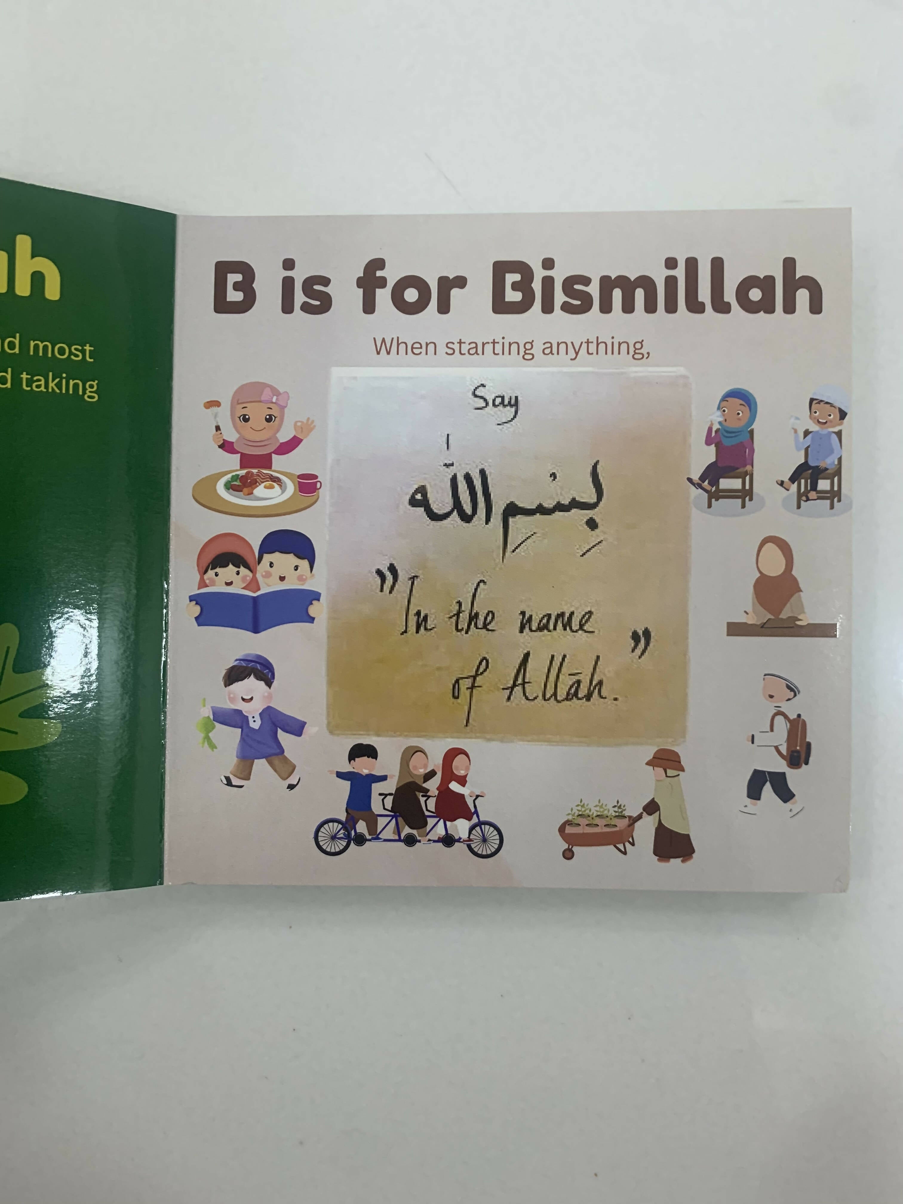 My First Islamic A to Z Board book – The Islamic Kid Store