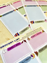 Magnetic Erasable Grocery List (set of 2)