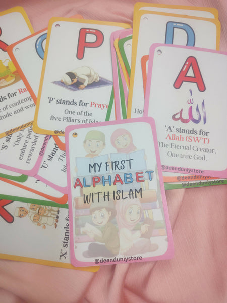 Islamic Alphabets Flashcards