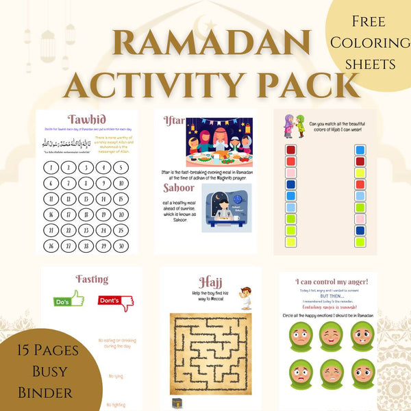 Ramadan Busy Binder